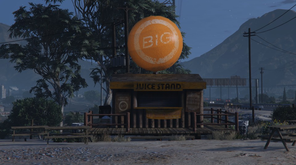 Big Juice Stand Grand Theft Auto V(グランドセフトオート5)GTA5 & GTAオンライン 情報・攻略